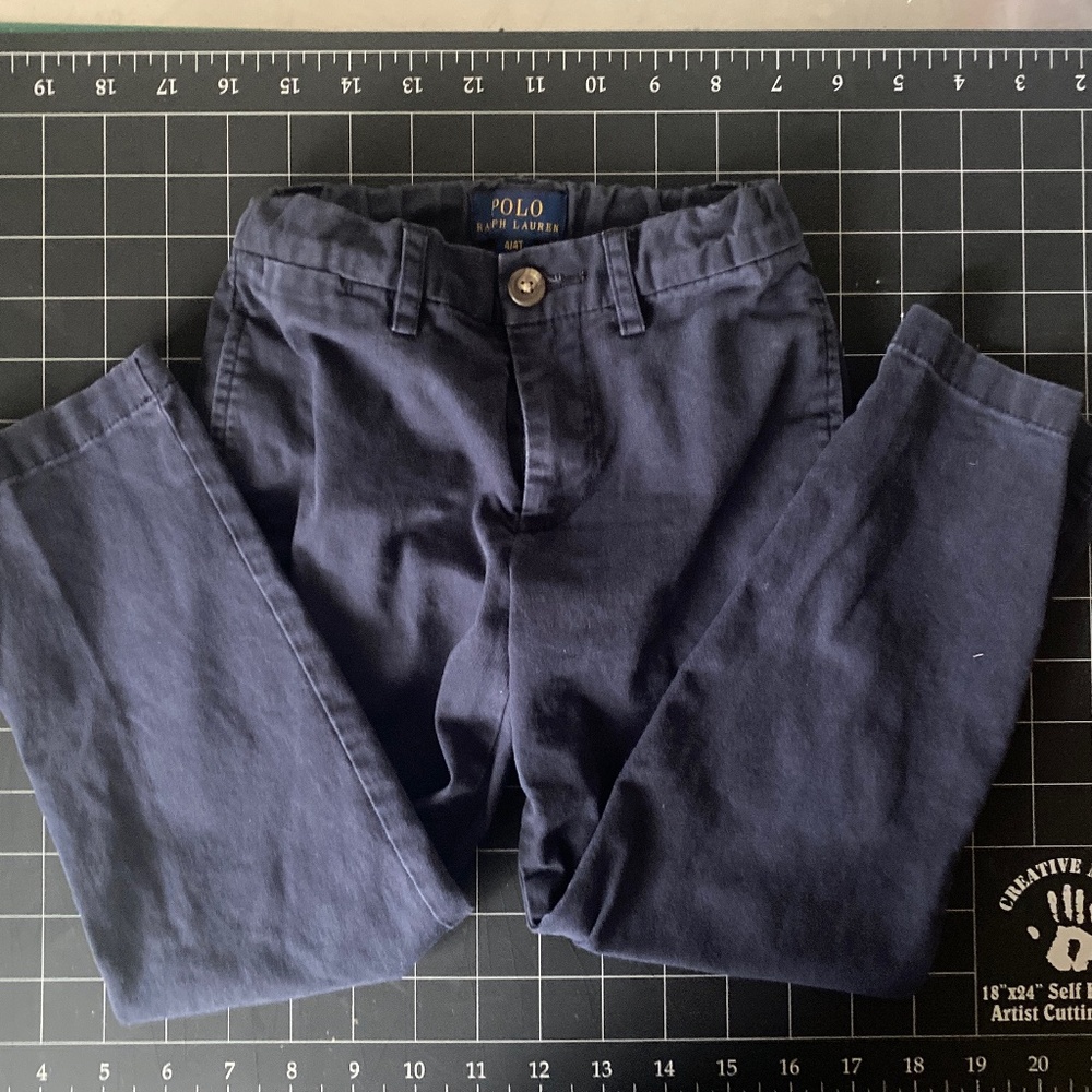 Navy Polo Boys Pants sz 4T
